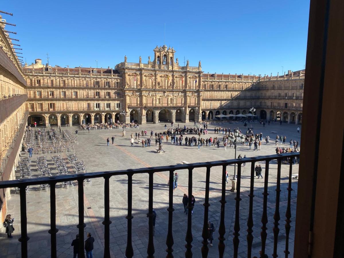 Apartamento Plaza Mayor Salamanca Con 2 Balcones A La Misma Plaza Mayor Экстерьер фото